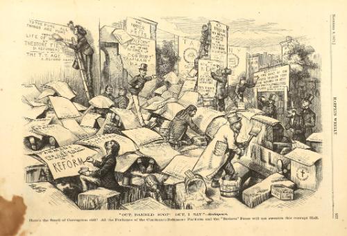 'Out, Damned Spot! Out, I Say!': Shakespeare, from "Harper's Weekly"