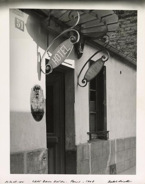 Left Bank Hotel, Paris.