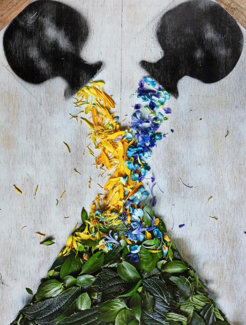 Flowers for Lisa #72 - After Josef Albers