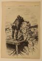 Moses Junior Viewing the Promised Land from Mount Ruin, from "Harper's Weekly"