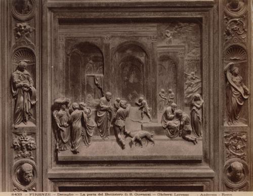 Detail of the Door of the Baptistry of S. Giovanni