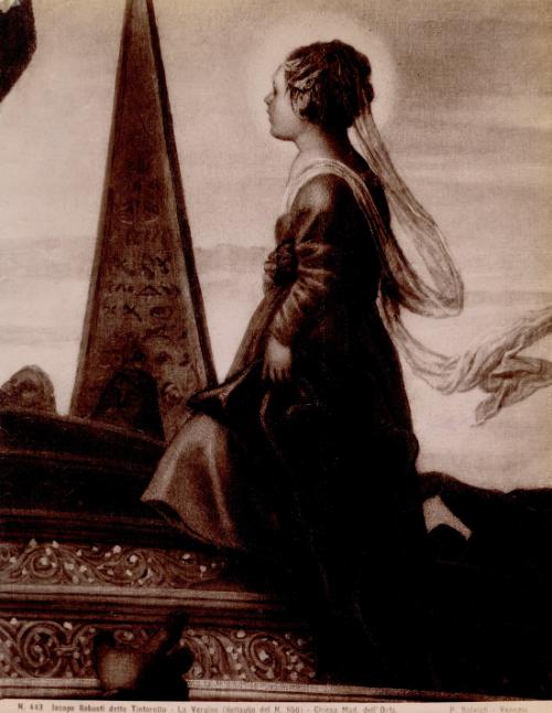 La Vergine (dettaglio del N. 556)