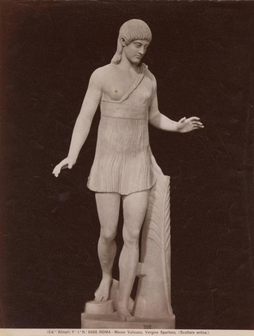 Roma - Museo Vaticano. Vergine Spartana (Rome - Vatican Museum. Spartan Virgin)