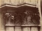Ancienne Cathédrale de Laon, Façade Méridionale, Chapiteau Exterieur, XIII Siecle