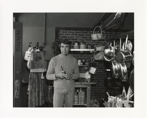 I am an old fashioned tinker. I sell pots and pans. Not just ordinary pots and pans but space age utensils., from the series "Working"
