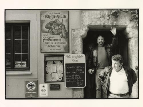 Local eating place, Rothenburg, West Germany