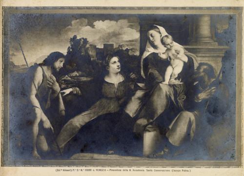 Venezia - Pinacoteca della R. Accademia. Santa Conversazione