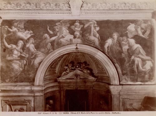 Roma - Chiesa di S. Maria della Pace. Le quattro Sibille