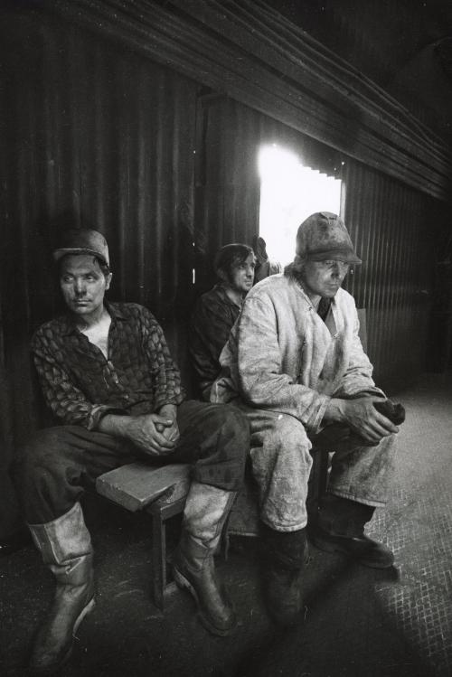 Steel workers, Katowitz, Poland