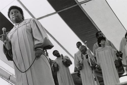 Gospel Tent, Jazz Fest, New Orleans, LA, from the series, "JazzFest"
