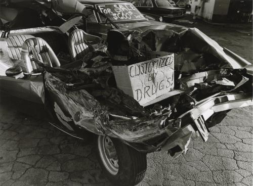 "Customized by Drugs" Car