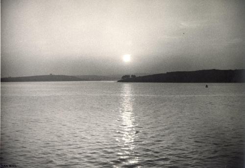 Sunset on water