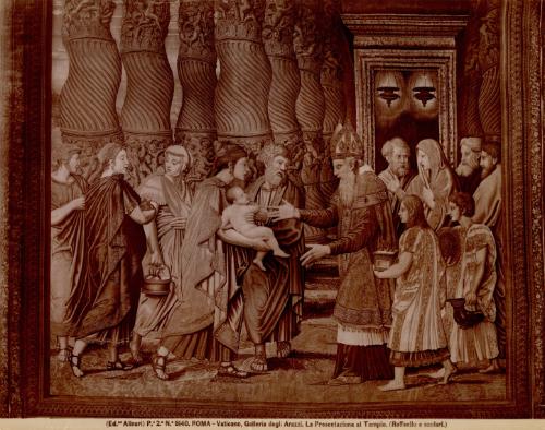 Roma - Vaticano, Galleria degli Arazzi. La Presentazione al Tempio