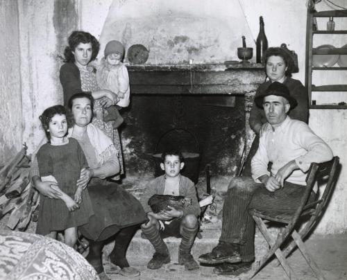 Farm Family, Abruzzi Mountains, Italy