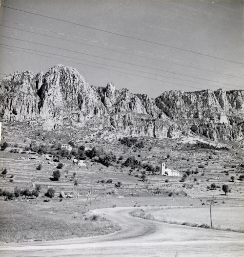 Route to Seranon (Route 3457), the Alps, Southeastern France, from the "Roads" series