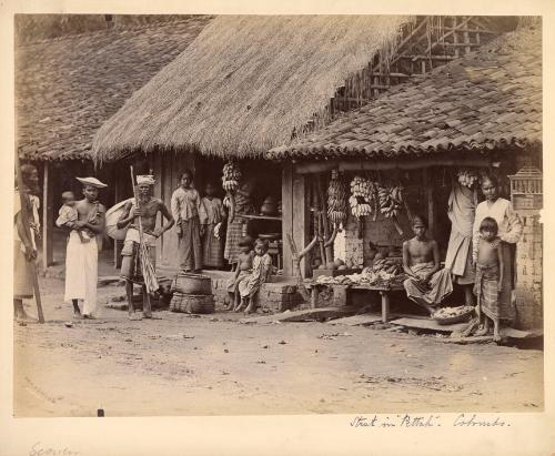 Street in Pettah, Colombo, Ceylon