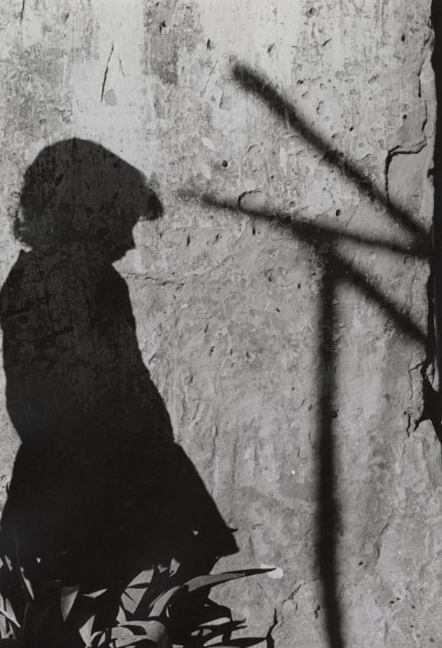 Girl with T.V. antenna (shadow), Portugal
