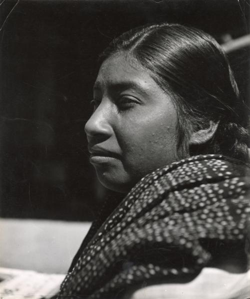 Xochimilcon Indian in an Aztec village, Mexcio