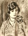 Woman with a Corsage