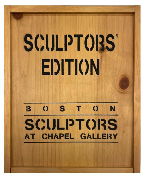 Portfolio box for Sculptors' Edition: Boston Sculptors at Chapel Gallery