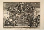 Frontispiece, plate 1 for "Twelve Large Illustrations for Samuel Butler's Hudibras"