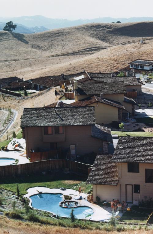 Backyard with pool,  Tri-Valley Area, Northern California
