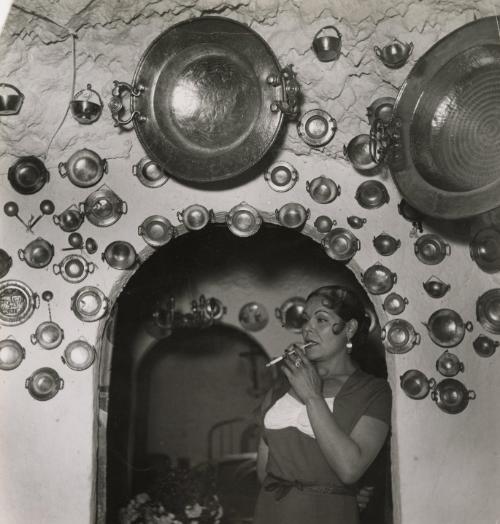Host of bistro with gypsy dancers, Granada, Spain