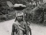 Indigenous woman with child, Malaysia