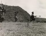 Zulu warriors dancing, South Africa