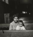 Round-faced Mother & Boy in Church, Buffalo, NY
