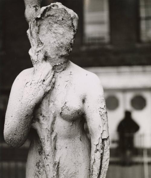 Statue in Courtyard, Bronx, New York