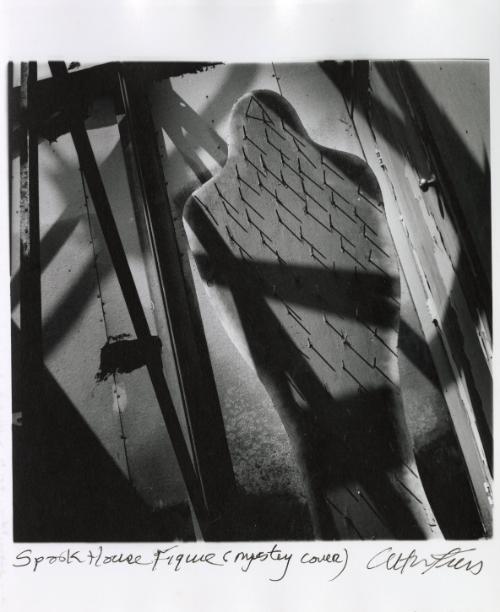 Spook House Figure (Mystery Cover): Cutout with Nails, Ocean City, New Jersey