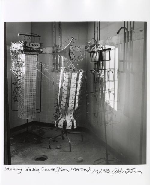 Steamy Ladies Shower Room, Montauk, New York