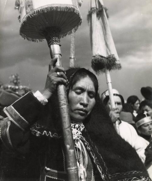 Untitled (Woman participating in festival), Bolivia