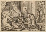 Rebecca Enfantant Jacob et Esau (Rebecca Gives Birth to Jacob and Esau)